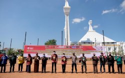 Polres-Pemkab Gowa Deklarasikan Kepatuhan Protokol Kesehatan Jelang Pilkada