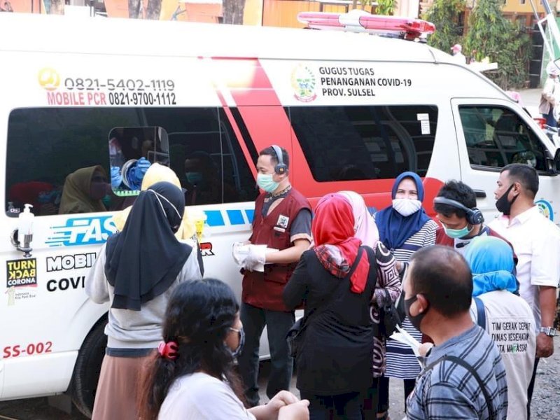 Tidak Terapakan PSBB, Pemkot Makassar Massifkan Swab Massal
