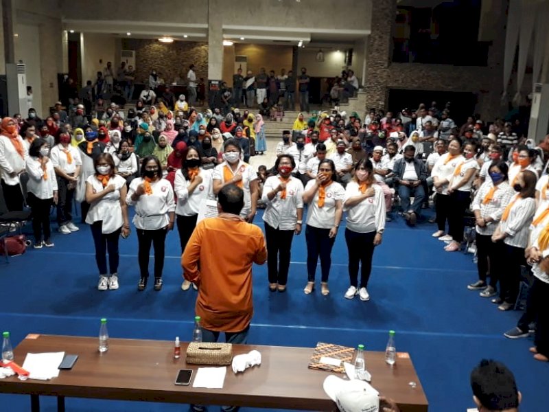 Perempuan Tangguh Pendukung Jokowi Pilih Menangkan 'ADAMA'