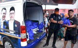 Gerak Cepat, Parpol Pengusung Danny-Fatma Salurkan Bantuan ke Korban Kebakaran