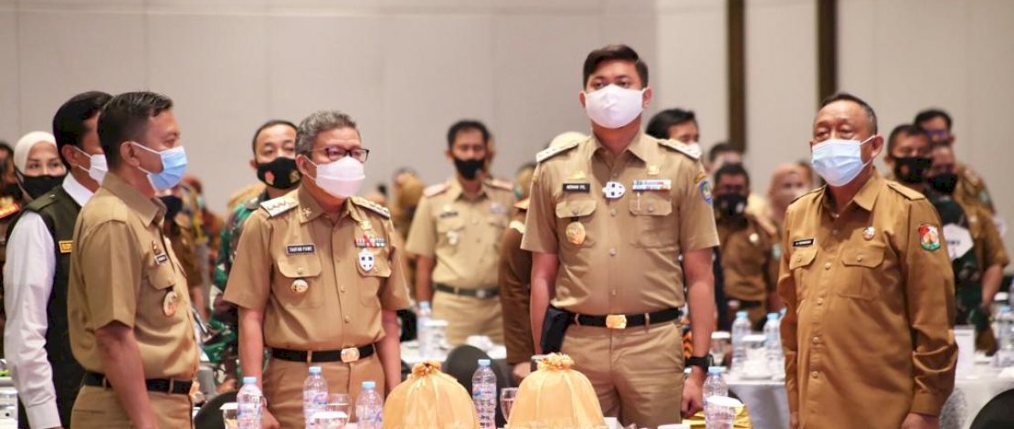 Bupati Gowa Hadiri Rakor dan Konsolidasi Kesiapan Pilkada Serentak 2020
