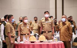 Bupati Gowa Hadiri Rakor dan Konsolidasi Kesiapan Pilkada Serentak 2020