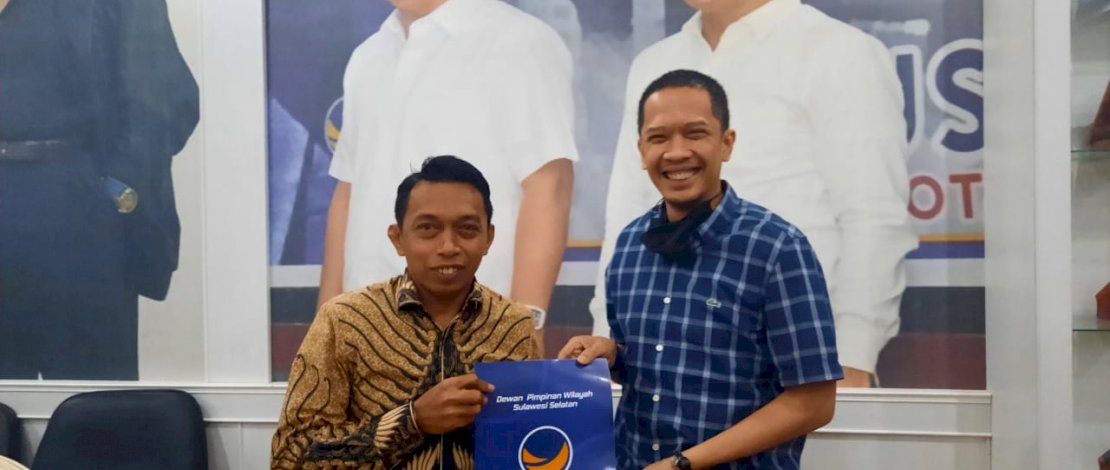 Terima SK, Mizar Resmi Pimpin Nasdem Sinjai