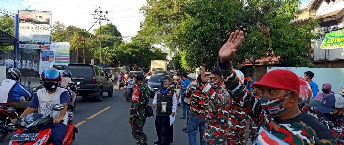 Dukung Perwali Penegakan Protokol COVID-19, LMP Parepare Galakkan Gerakan Seribu Masker