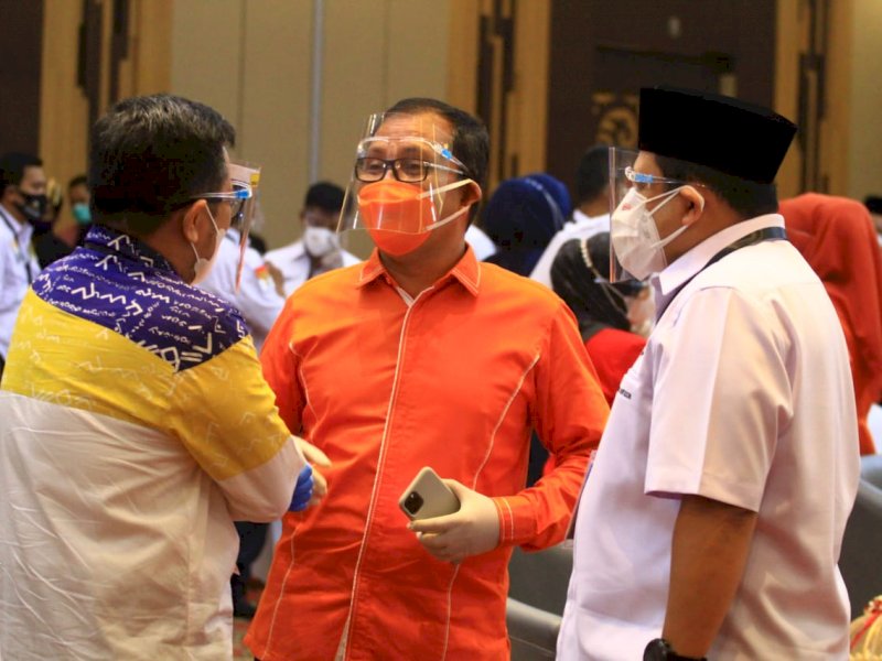 Berbincang Akrab Sebelum Pengundian Nomor Urut, Danny, Appi dan None Terbahak-bahak
