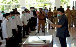 Lantik 68 Anggota BPD, Basmin Ingatkan Kepala Desa Hindari Sikap Otoriter