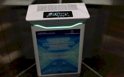 Fasilitas Baru Aston Makassar Hotel & Convention Center, Alat Pembersih Udara di Lift