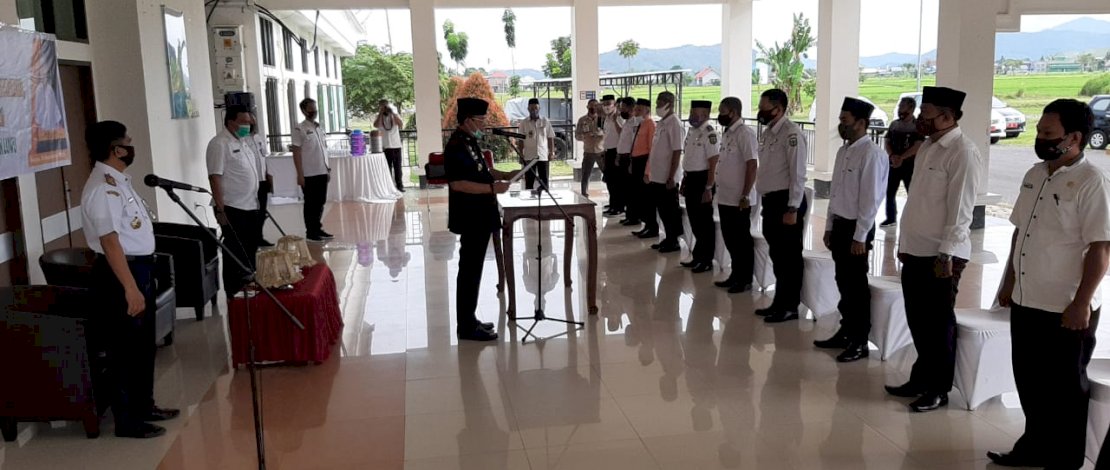 Bupati Luwu Lantik Tiga Kepala OPD, Supriadi Jabat Kadis Perhubungan
