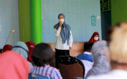 Dukung Penuh Suami di Pilwali Makassar, Melinda Aksa Ikut Blusukan