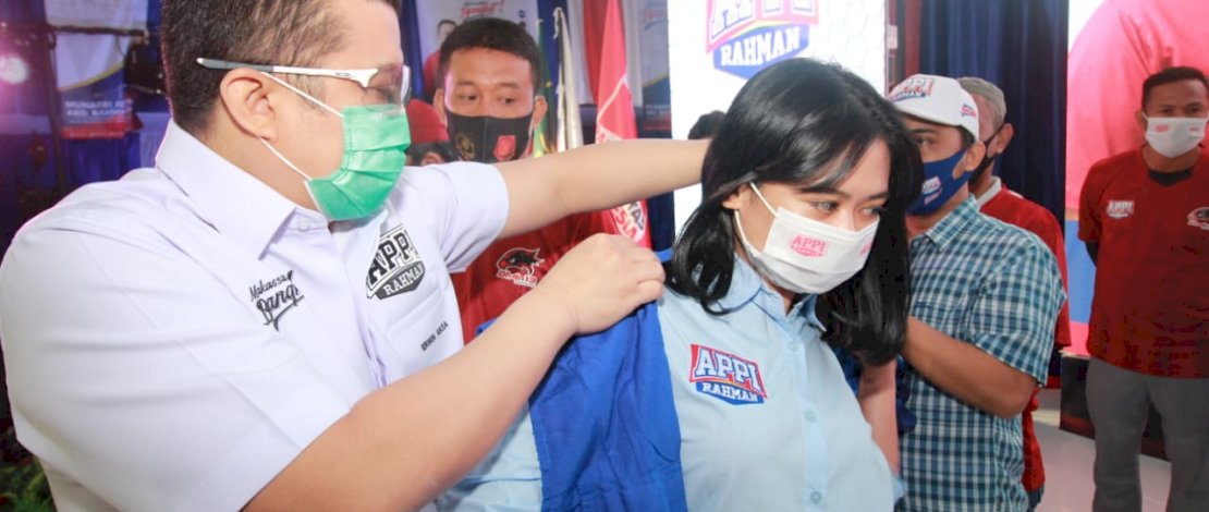 Sudah Ratusan Komunitas Relawan Gabung Barisan Pemenangan Appi-Rahman