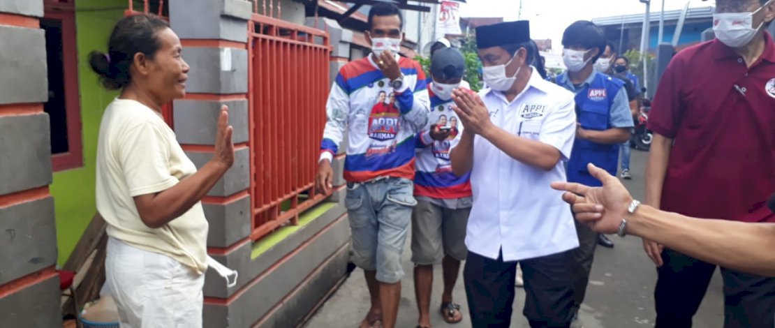 Rahman Bando Blusukan di Pampang, Warga Curhat Drainase Tak Kunjung Beres