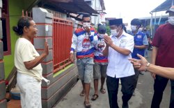 Rahman Bando Blusukan di Pampang, Warga Curhat Drainase Tak Kunjung Beres