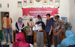 Dinsos Bone Susur Desa Salurkan JPS Sembako, Di Lain Sisi Dua Warga Bone Positif Corona