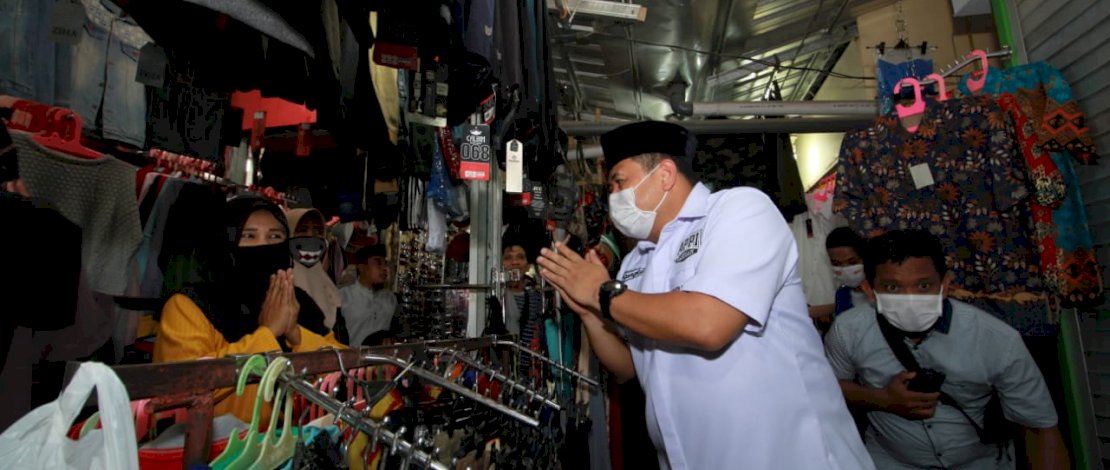 Peduli Masalah Pasar Sentral, Tiga Asosiasi Pedagang Nyatakan Pilihan Hanya Untuk Appi-Rahman