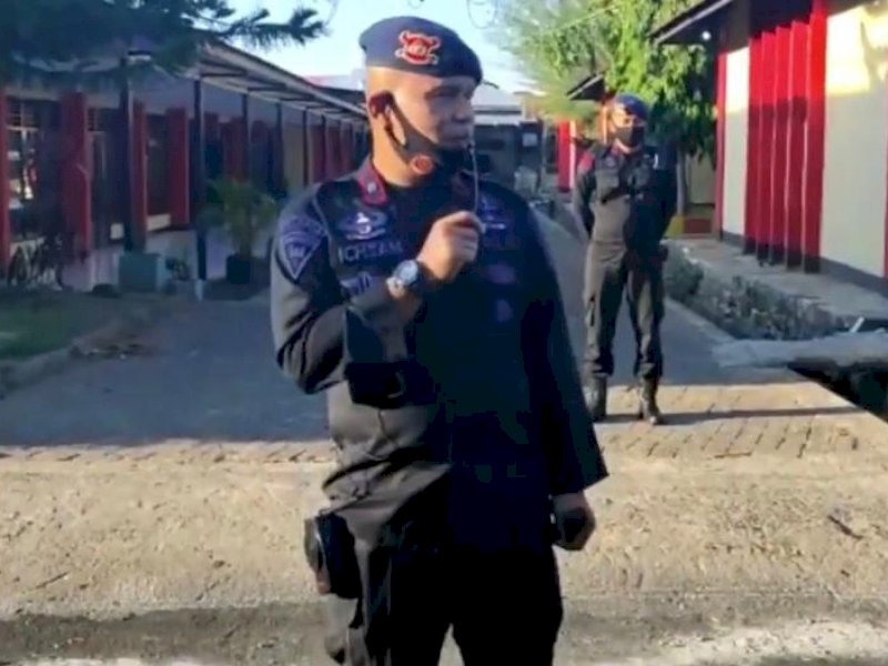 Tuntaskan Tugas PAM di Kantor Gubernur, Batalyon C Pelopor Junjung Tinggi Sikap Humanis