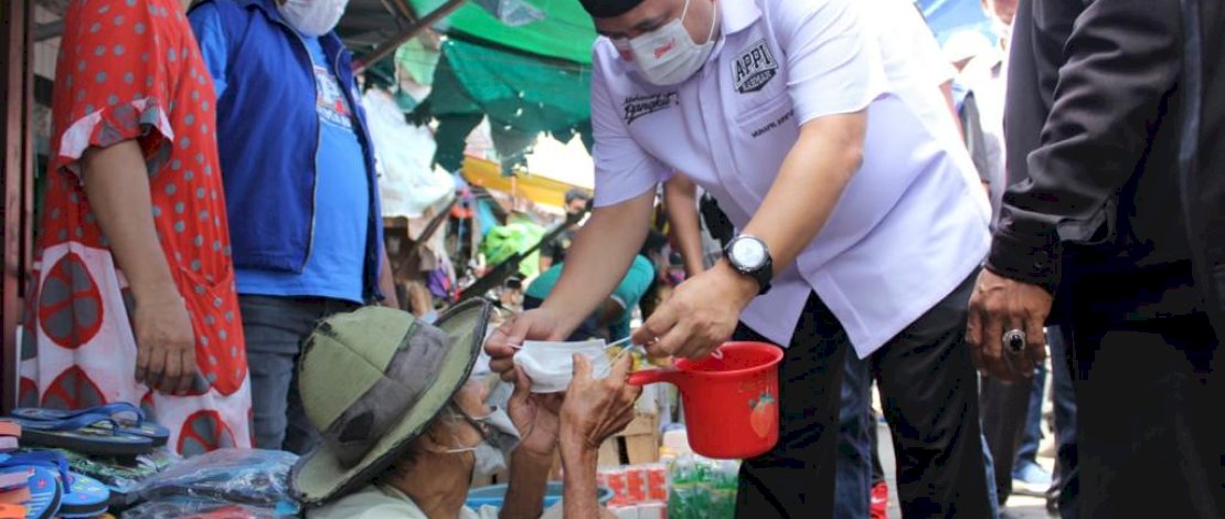 Tim Appi-Rahman Sudah Bagikan 700 Ribu Masker dan Tes Swab 1.000 Orang