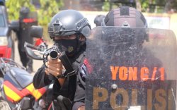 Antisipasi Kericuhan Aksi Unjuk rasa, Danyon C Pelopor Pimpin Langsung Latihan Anti Anarkhis