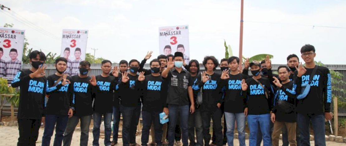 Anak Muda Makassar Rapatkan Barisan Dukung No 3