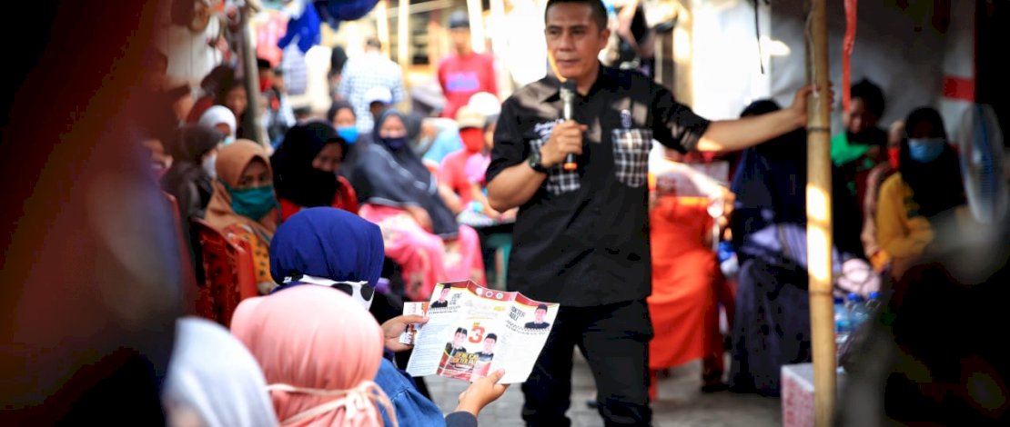 Calon Wali Kota Makassar nomor urut 3, Dr Syamsu Rizal MI&mdash;Deng Ical kembali mengisi jadwal sosialisasinya dengan melakukan tatap muka dengan warga di Kelurahan Tidung, Kecamatan Rappocinu