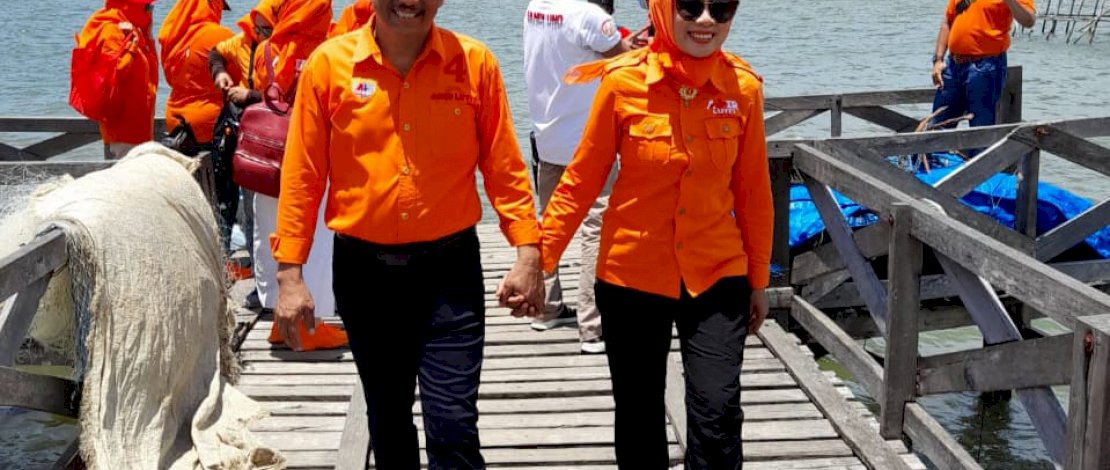 Anir-Lutfi Santai Jelang Debat Kandidat Pilkada Pangkep