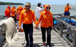 Anir-Lutfi Santai Jelang Debat Kandidat Pilkada Pangkep