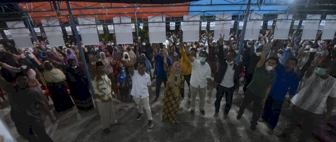 Animo Warga Tinggi, Undangan Tatap Muka Paslon Indah-Suaib Membludak
