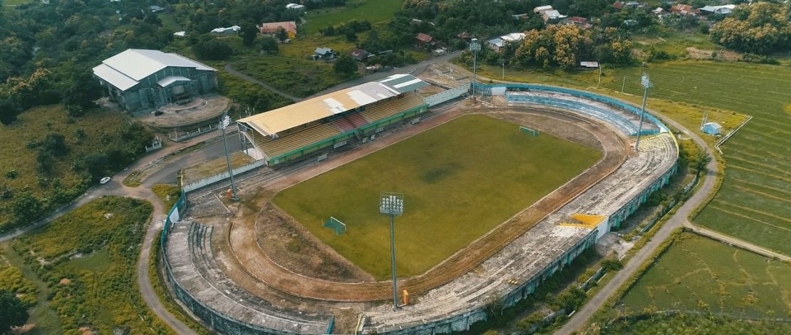 Suasana latihan di Stadion Gelora BJ Habibie, Parepare.