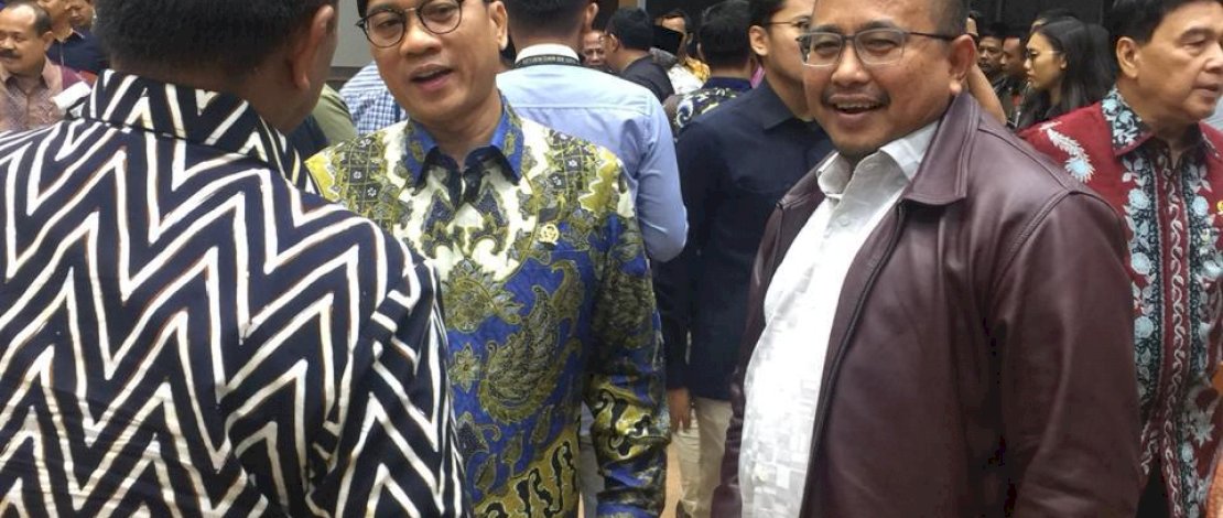 Anggota DPR RI Muhammad Fauzi (Kanan) Anggota DPR RI Muhammad Fauzi (Kanan)