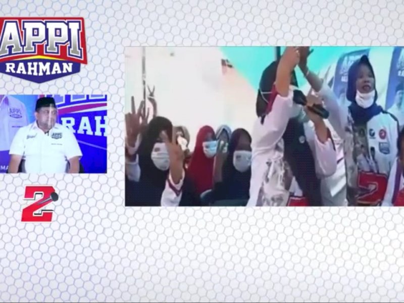Kampanye Virtual Bareng Appi-Rahman, Warga dari 38 Kelurahan Curhat