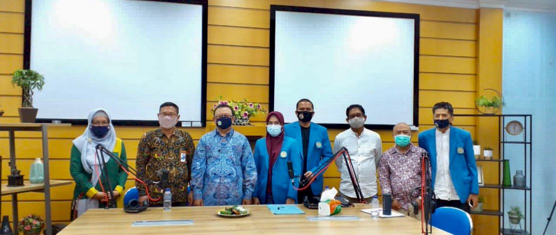 Rektor UIM, Dr Majdah M Zain jadi narasumber talkshow LLDikti IX soal PIN. 