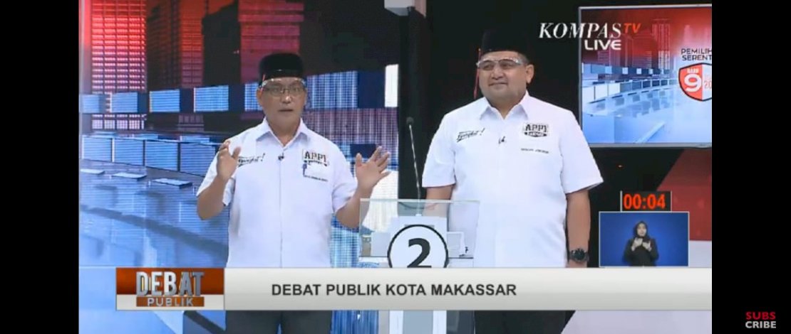 Sesi 2 Debat, Appi-Rahman Komitmen Atasi Ketimpangan Pendidikan