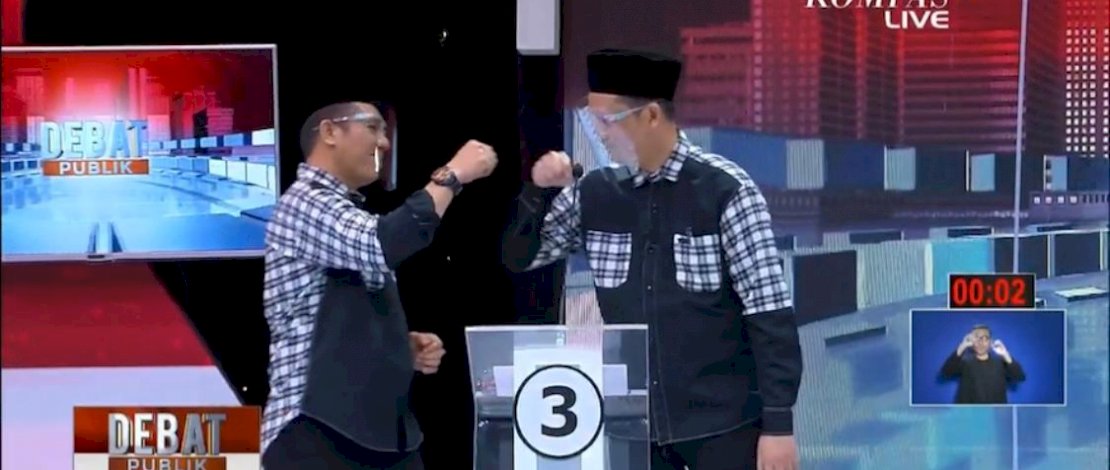 Suasana Makin Tegang, DILAN Tampak Santai Ikuti Debat Publik