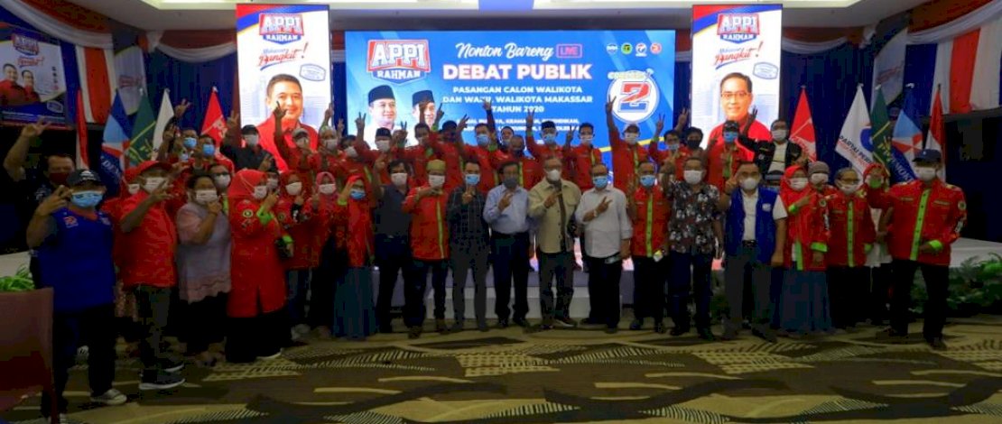 Pasca Debat, Ketua RT/RW Se Mariso Haqqul Yaqin Menangkan Appi-Rahman