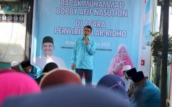 Kelompok Perwiritan Ar Ridho Kompak Dukung Bobby-Aulia di Pilkada Medan