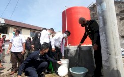 Kegembiraan Warga Bontoa Saat Air Bersih Masuk ke Wilayahnya