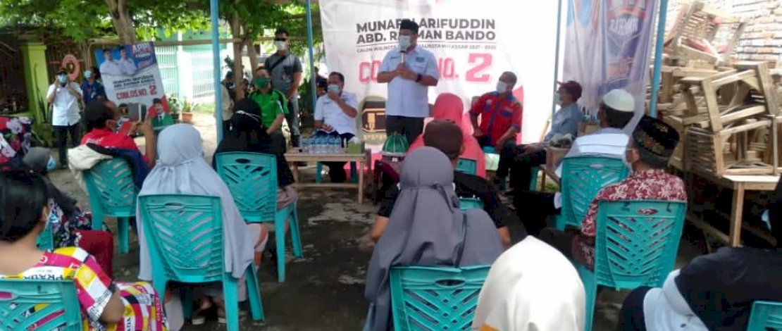 Appi Serukan Lawan Premanisme di Pilwali, Warga Tello Baru Makin Yakin Pilih Nomor 2