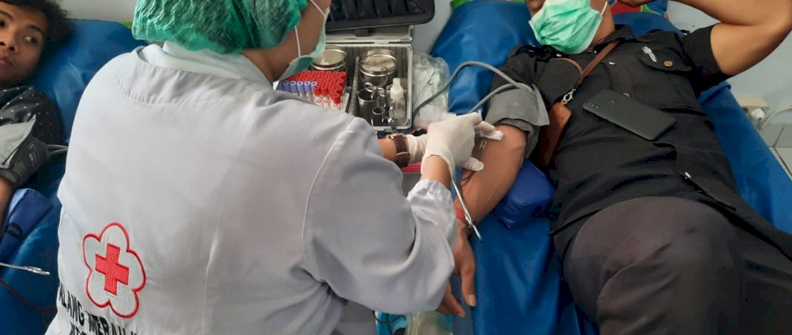 Peringati Hari Pahlawan, ACT MRI Sulsel Gelar Aksi Donor Darah⁣