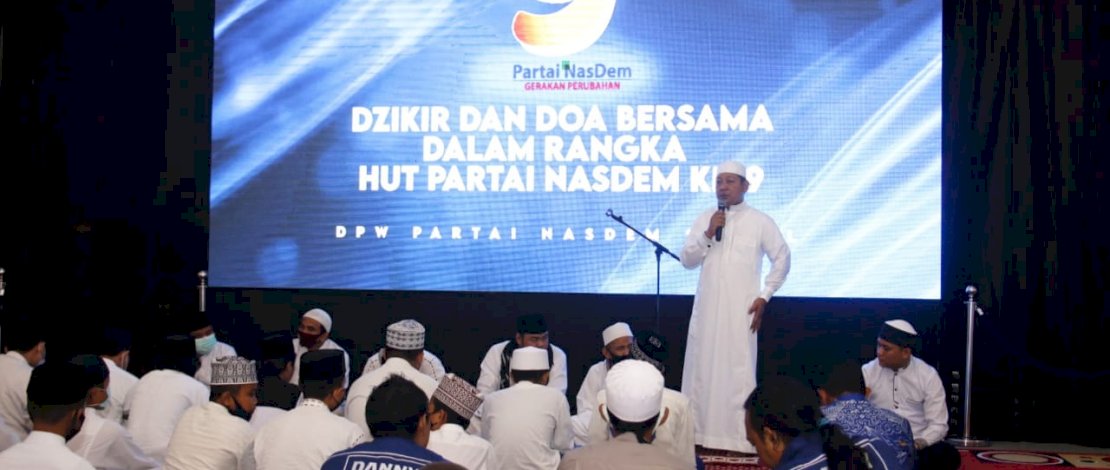 Ketua DPW NasDem Sulsel, Rusdi Masse (RMS)