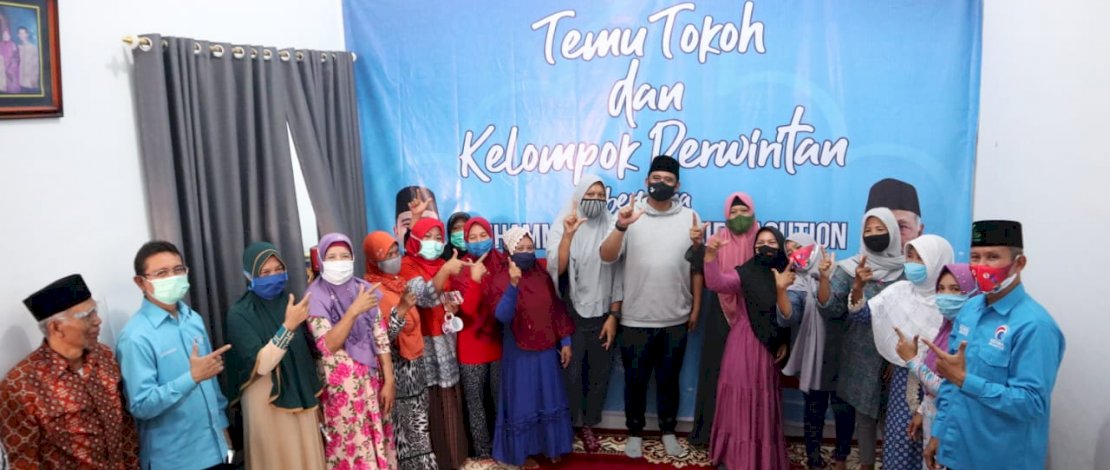 Bobby Nasution menghadiri acara temu tokoh di Jalan Bunga, Kelurahan Ladang Bambu, Medan Tuntungan, Kamis (12/11/2020)