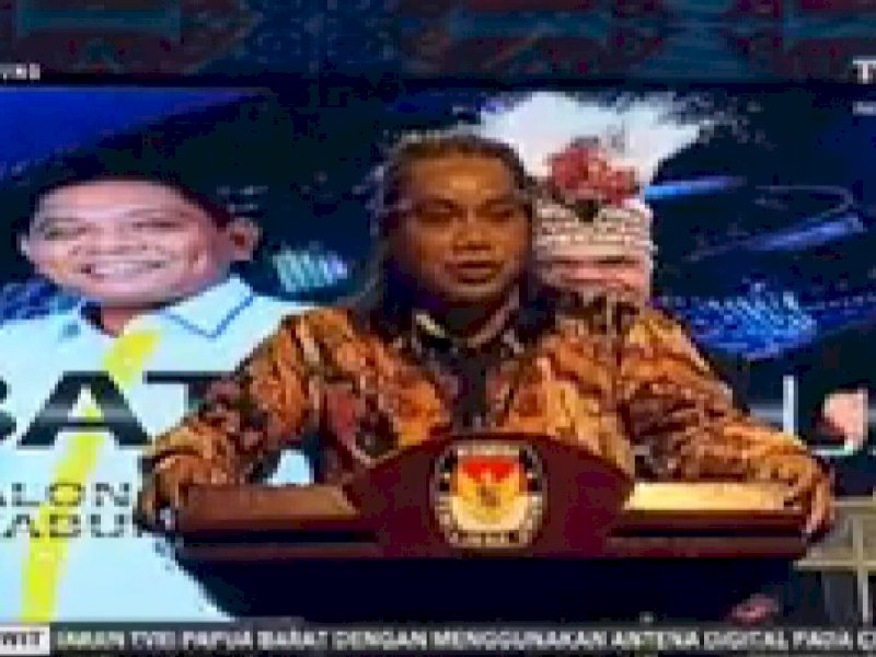 KPU Manokwari, Harap Masyarakat Ikuti debat Publik Pertama SMART dan HEBO tentang Ekonomi dan Infrastruktur