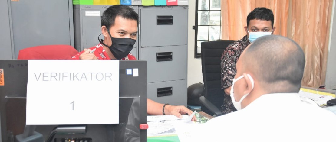BKPSDM Kabupaten Gowa Lakukan Pencocokan Data CPNS Tahun 2020