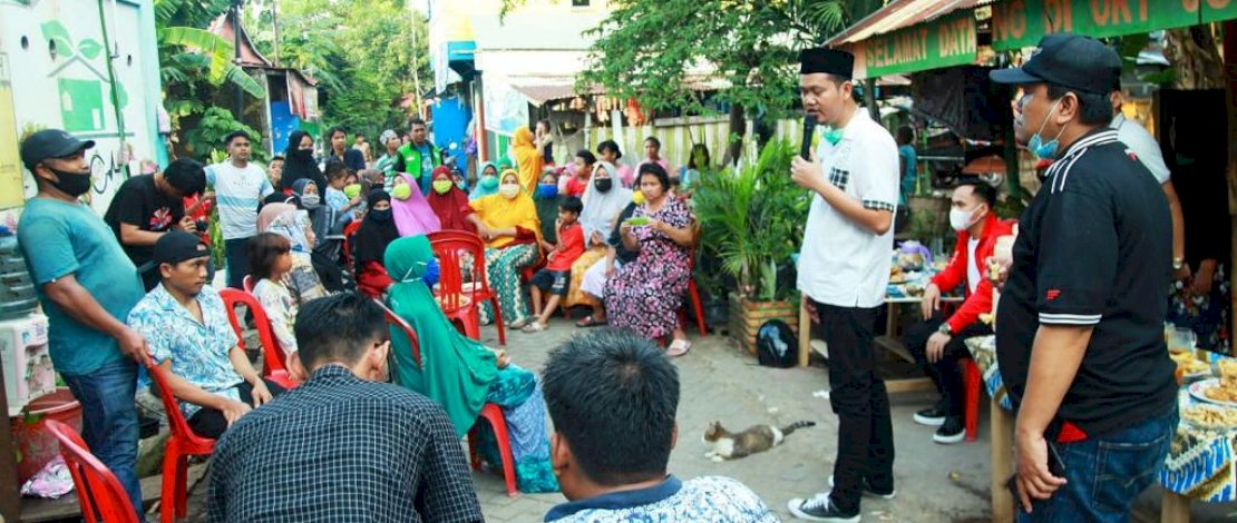 Warga Jalan Bung Sambut Baik Program Laptop Belajar Dilan