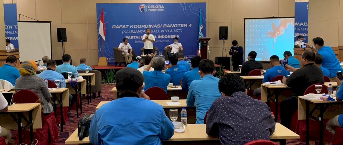 Peresmian Kantor DPW Partai Gelora Indonesia, Kaltim.