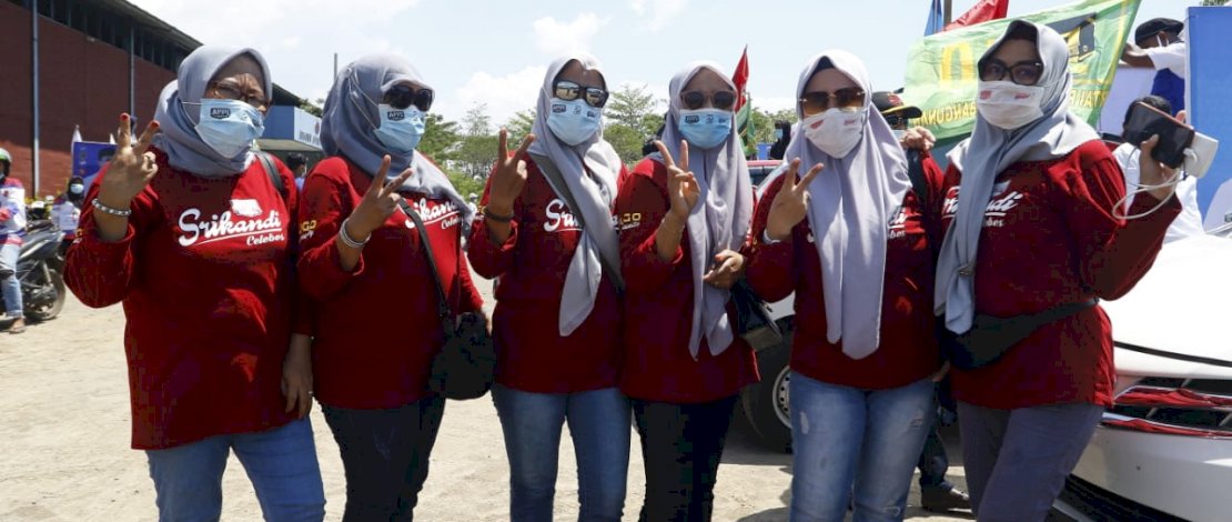 Taat Protokol Kesehatan, Relawan Appi-Rahman Serbu Wilayah Utara Makassar