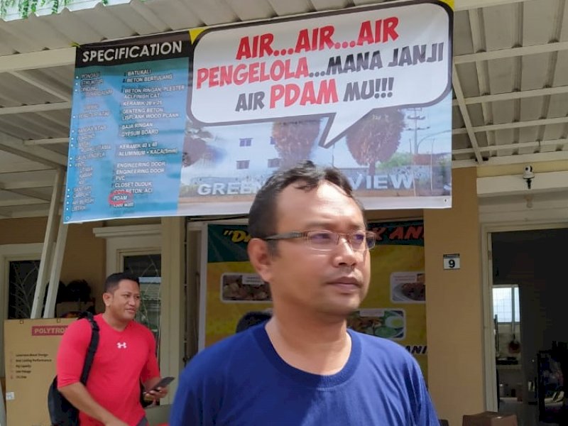 Air Terkesan Dijatah, Warga Perumahan Elite GMTD Protes