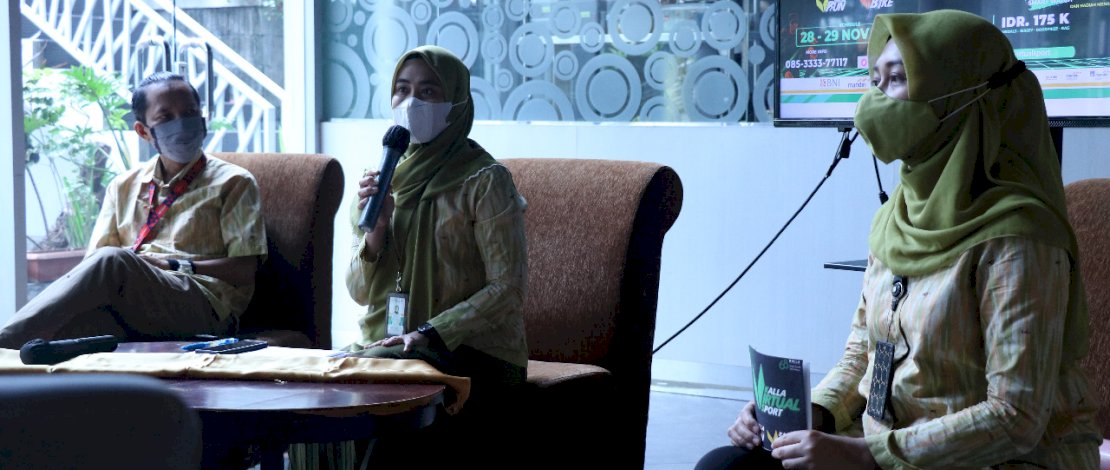 Suasana konferensi pers Kalla Virtual Sport, Kamis, 19 November 2020.