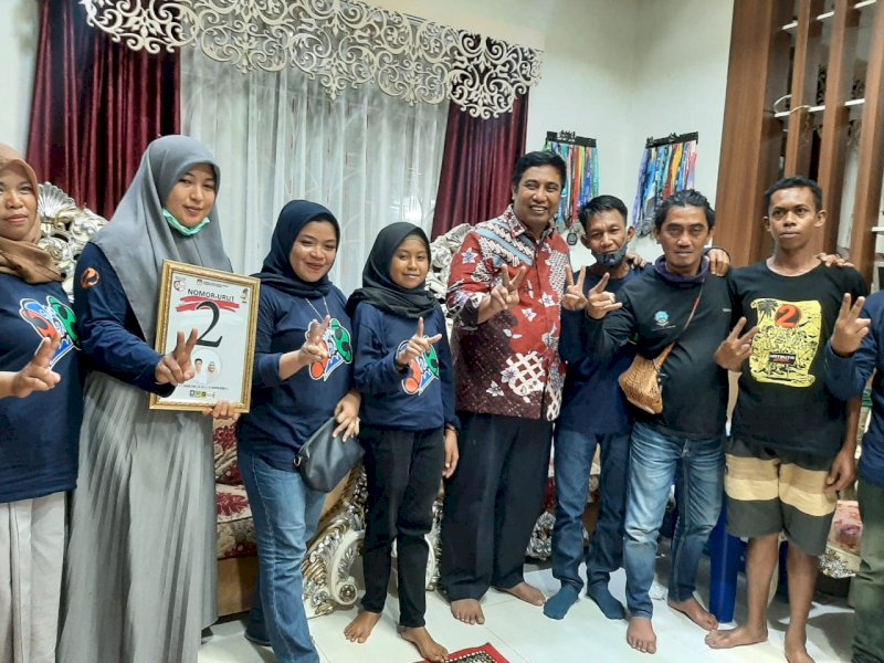 Jelang Pencoblosan, Tim Hati Kita Keren Gencar Lakukan Silaturahmi 