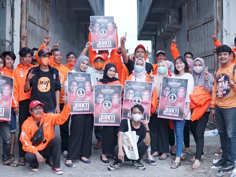 Orange Muda Ajak Partisipasi Millenial di Pesta Demokrasi Makassar