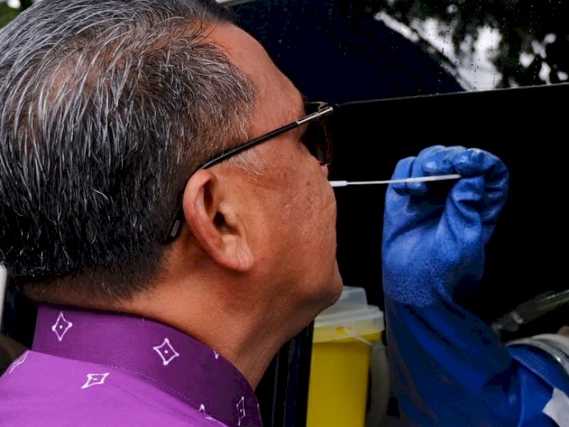 Hadapi Sekolah Tatap Muka, Gubernur Sulsel Swab Massif Guru se-Sulsel