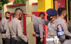 Batalyon C Pelopor Tindak Tegas Personel Yang Kurang Disiplin